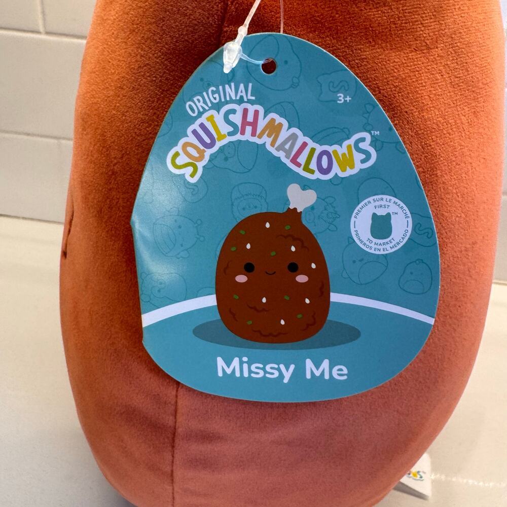 Missy Me, The Teryaki Chicken Wing, 2024 Christmas Squad Squishmallow, NWT, 11” - Picture 8 of 10
